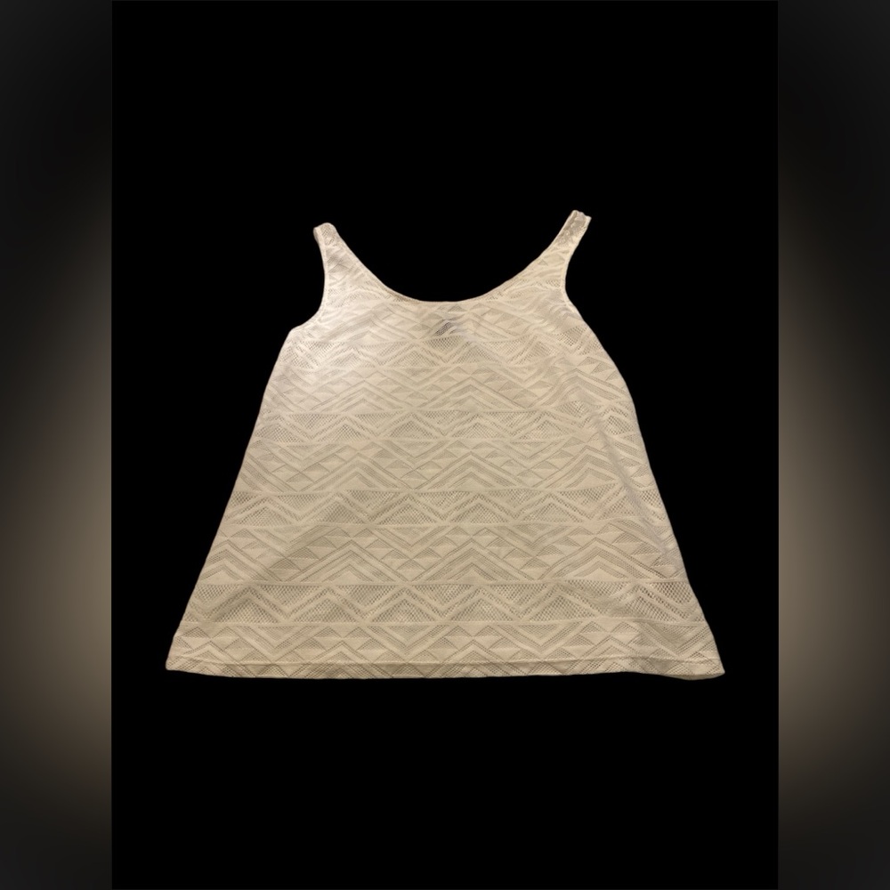 Divided Patterned Tank Top